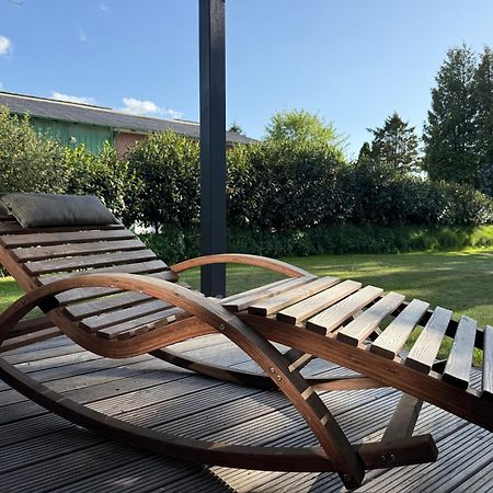 Schwedenhaus Mit Holzofen & Aussenkamin Auf 1400M2 Tensbuttel-Rost Exterior foto