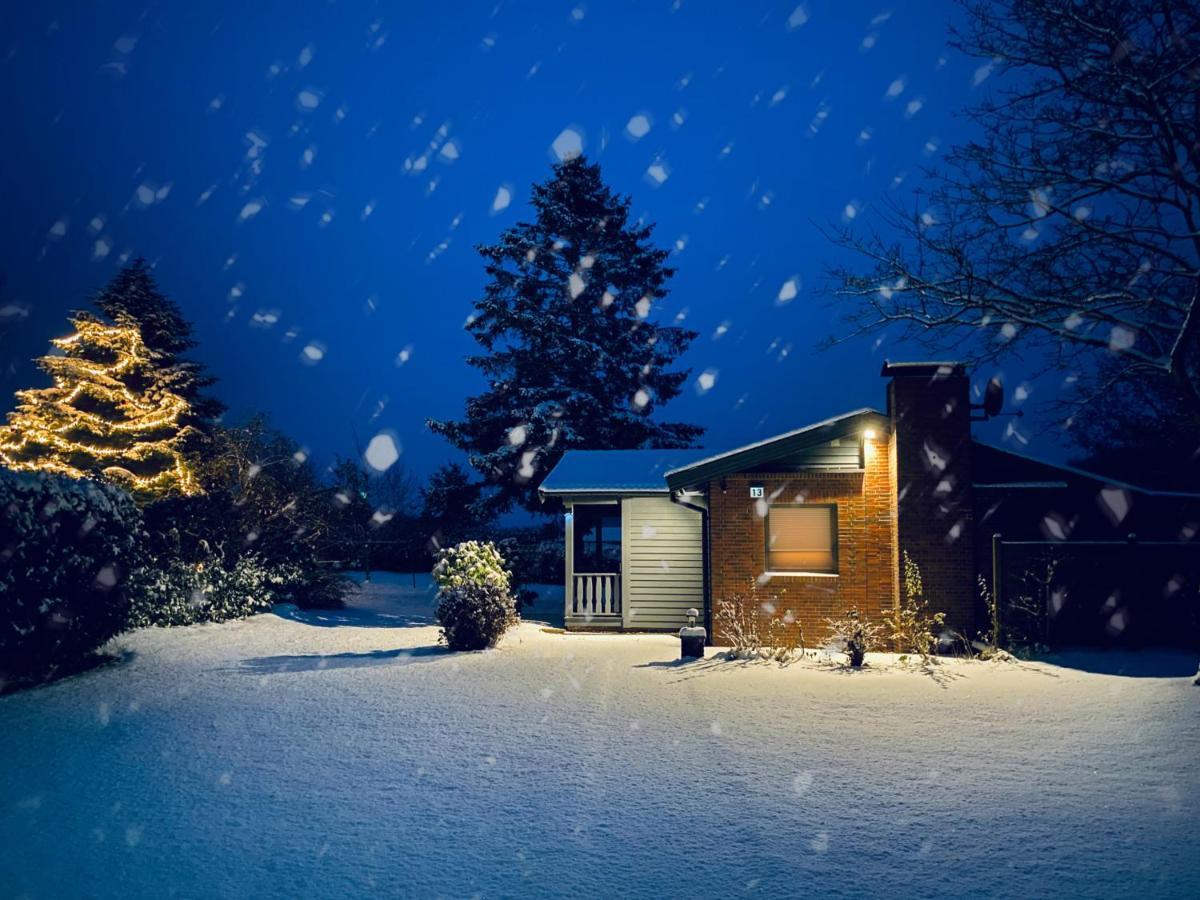 Schwedenhaus Mit Holzofen & Aussenkamin Auf 1400M2 Tensbuttel-Rost Exterior foto